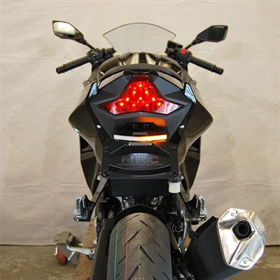 2018-2024 Kawasaki Ninja 400 Fender Eliminator Kit with LED Turn Signals - Image 5