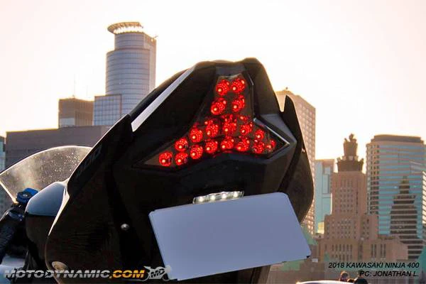 2018-2024 Kawasaki Ninja 400 Integrated Sequential LED Tail Light - Image 11