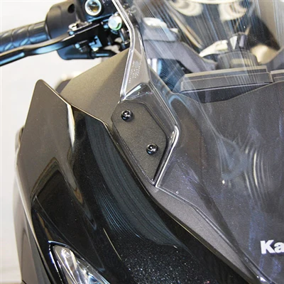 2018-2024 Kawasaki Ninja 400 Mirror Block Off Plates - Image 3