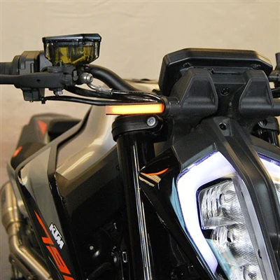2018-2024 KTM 790 Duke LED Front Turn Signals by New Rage Cycles - Image 5
