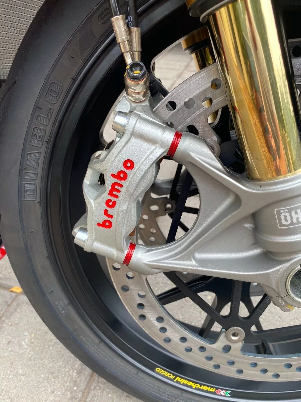 2018-2026 Ducati Panigale V4 Caliper Spacers by TWM - Image 4
