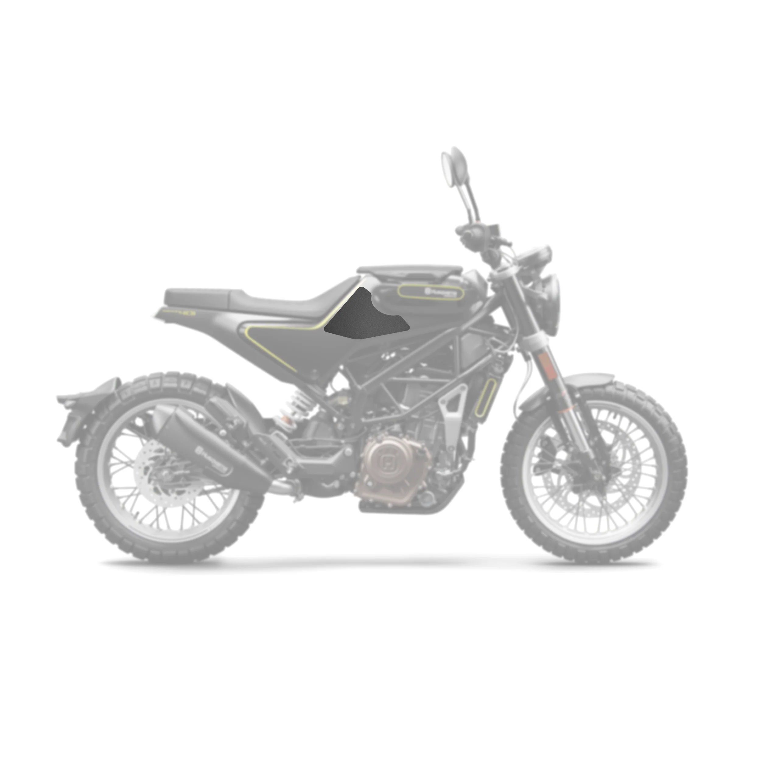 2018 Husqvarna Svartpilen 401 Tank Pads - Image 2