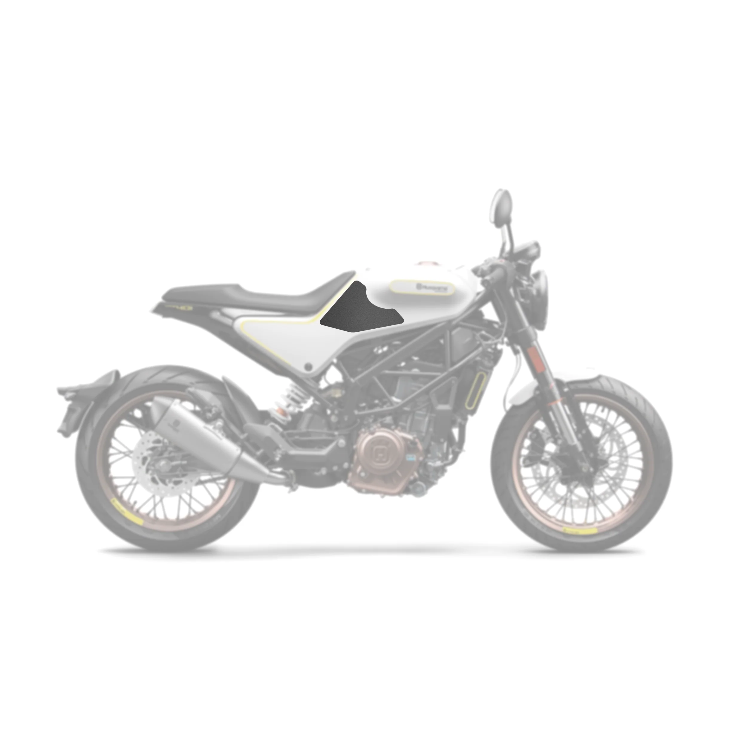 2018 Husqvarna Vitpilen 401 Tank Pads - Image 2