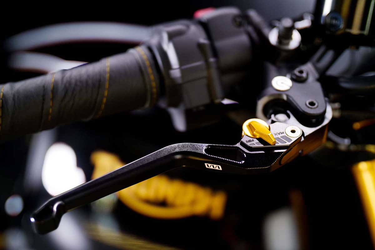 2019-2020 Triumph 1200 Scrambler SC Levers by Womet-Tech - Image 3