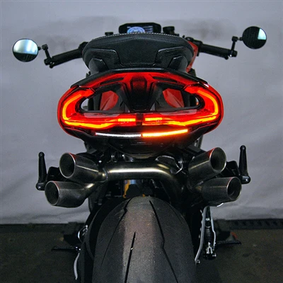 2019-2021 MV Agusta Brutale 1000 Fender Eliminator Kit / Tail Tidy with LED Turn Signals - Image 6