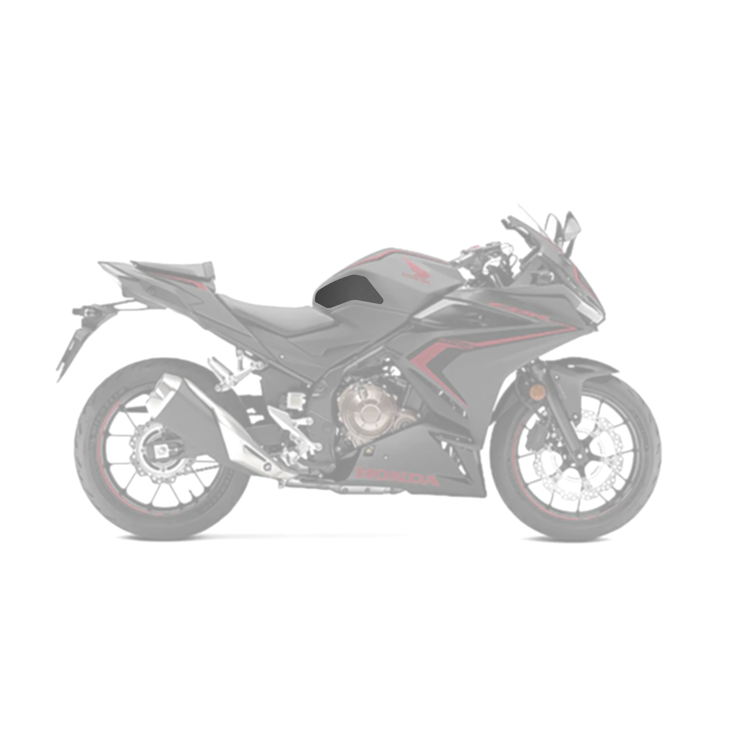 2019-2022 Honda CBR500R Tank Pads - Image 2
