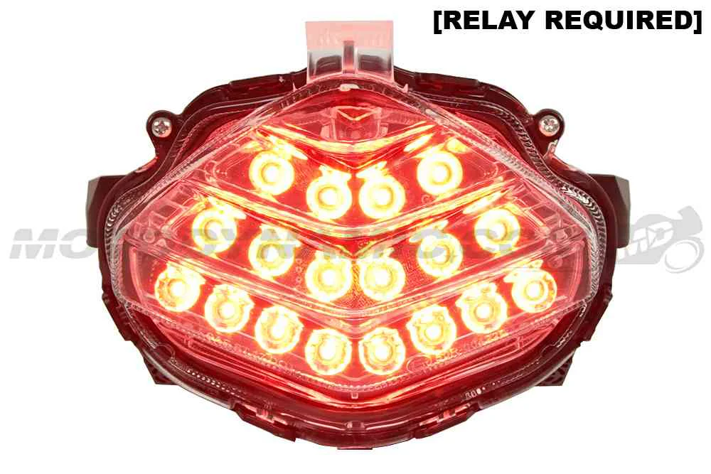 2019-2023 Honda CBR500R Integrated Sequential LED Tail Light - Image 3