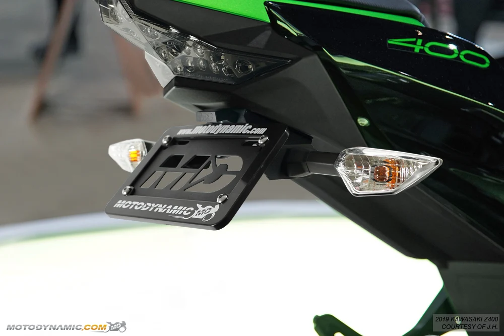 2019-2024 Kawasaki Z400 Tail Tidy / Fender Eliminator - Image 3