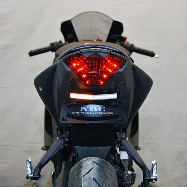 2019-2024 Yamaha R3 Fender Eliminator / Tail Tidy with LED Turn Signals by New Rage Cycles - Image 2