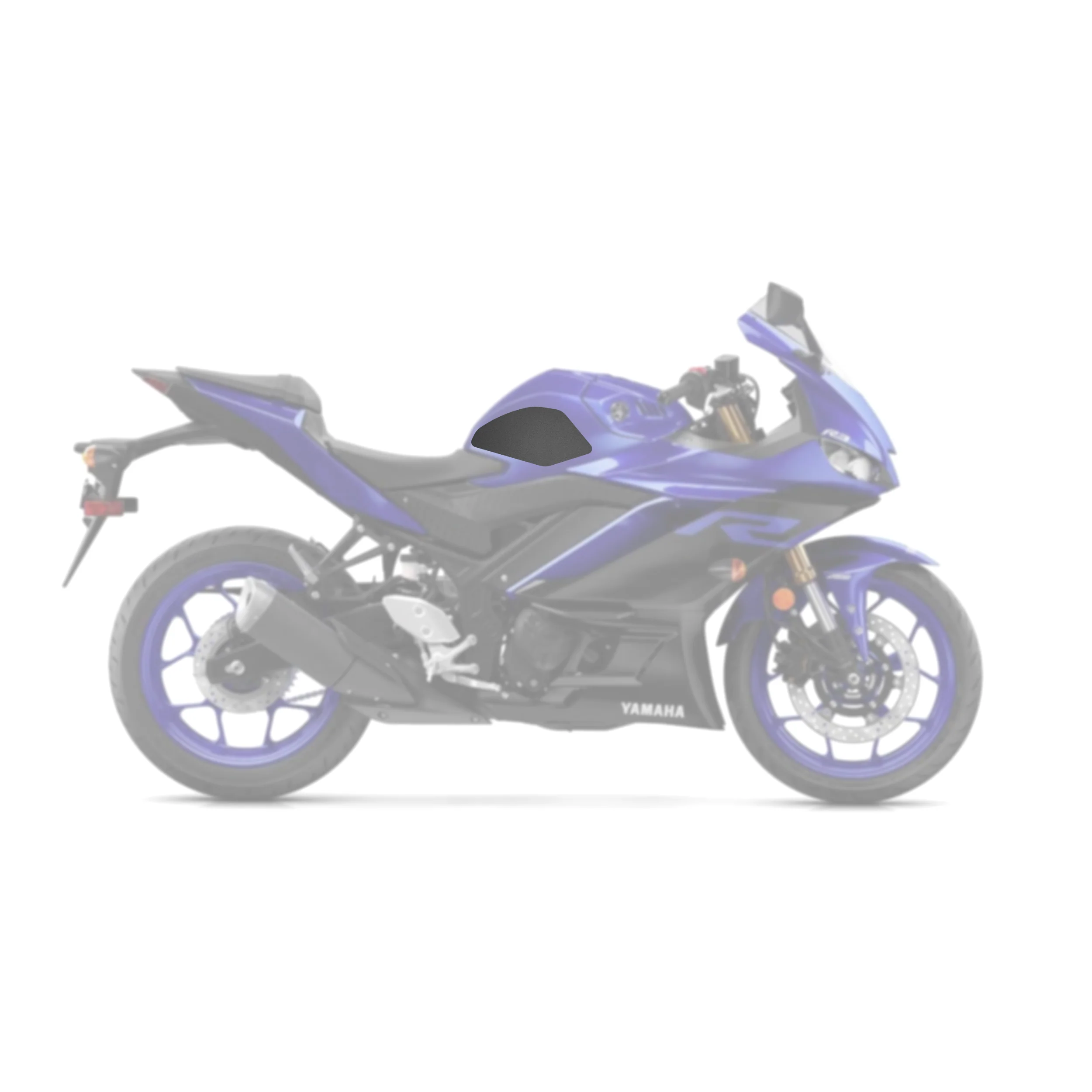 2019-2024 Yamaha YZF-R3 Tank Pads - Image 2