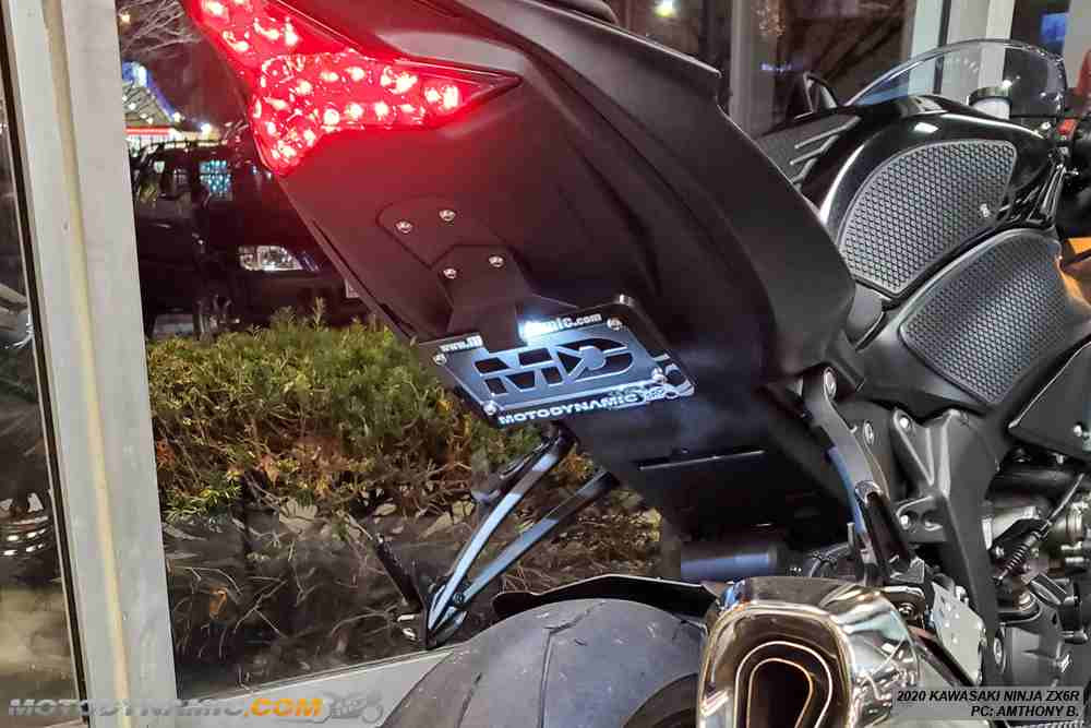 2019-2026 Kawasaki Ninja ZX6R Fender Eliminator Kit (Low Profile)