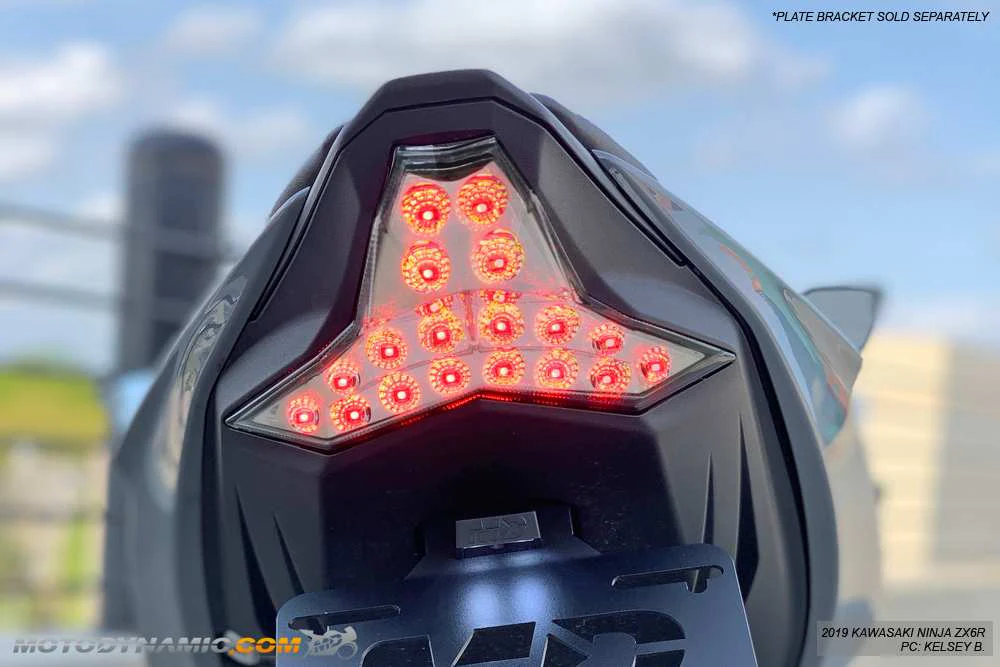 2019-2026 Kawasaki ZX6R Integrated Sequential LED Tail Light - Image 15