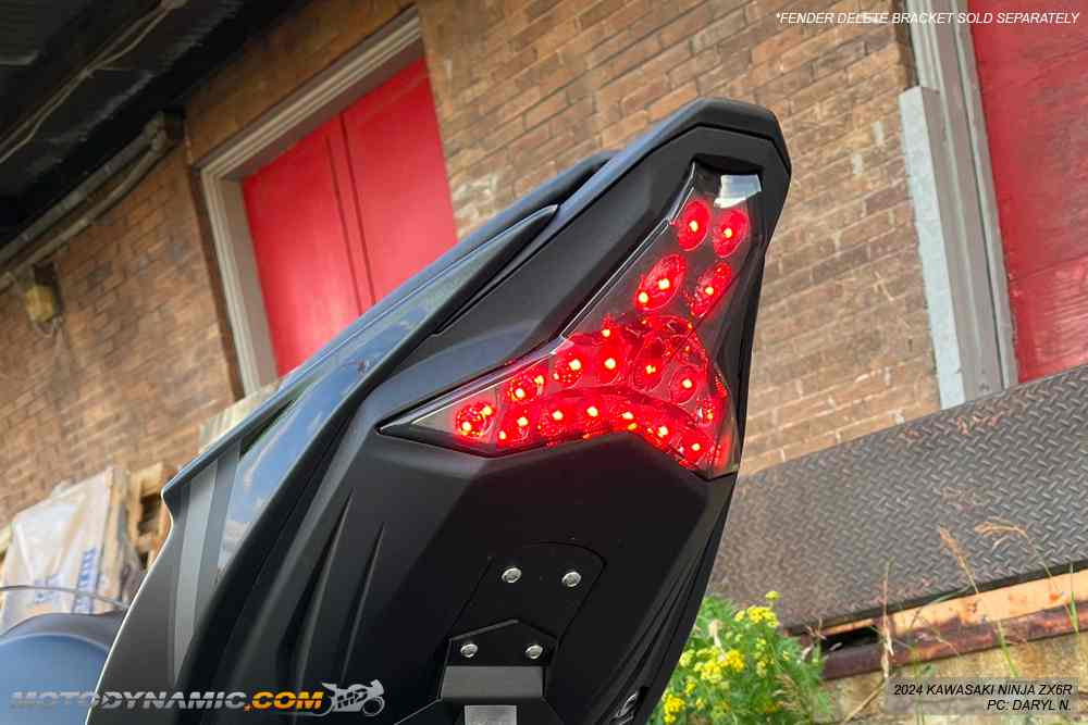 2019-2026 Kawasaki ZX6R Integrated Sequential LED Tail Light - Image 16
