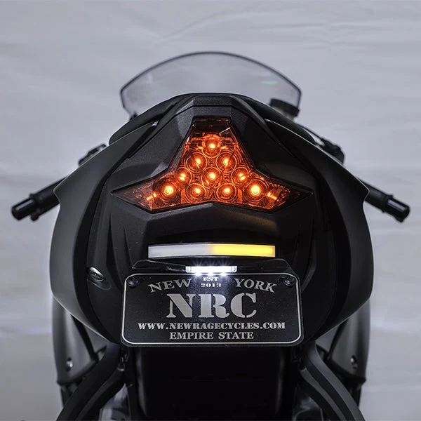 2019-2026 Kawasaki ZX6R Tail Tidy / Fender Eliminator with Turn Signals - Image 4