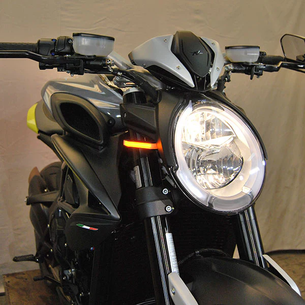 2019-2025 MV Agusta Dragster 800 Front LED Turn Signals - Image 2