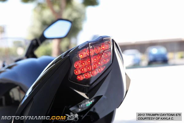 2020-2021 Triumph Daytona 765 Moto2 Integrated Sequential LED Tail Light - Image 5