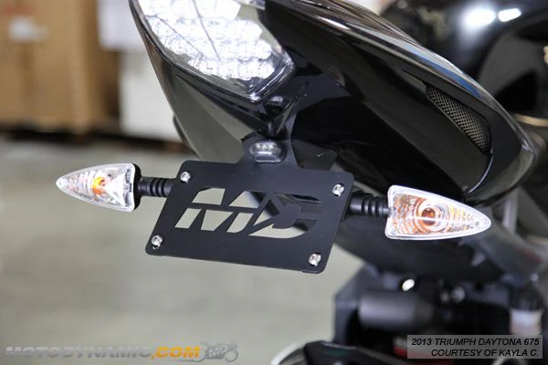 2018-2025 Street Triple 765 R S RS Fender Eliminator / Tail Tidy Kit - Image 3