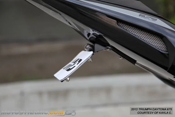 2018-2025 Street Triple 765 R S RS Fender Eliminator / Tail Tidy Kit - Image 4