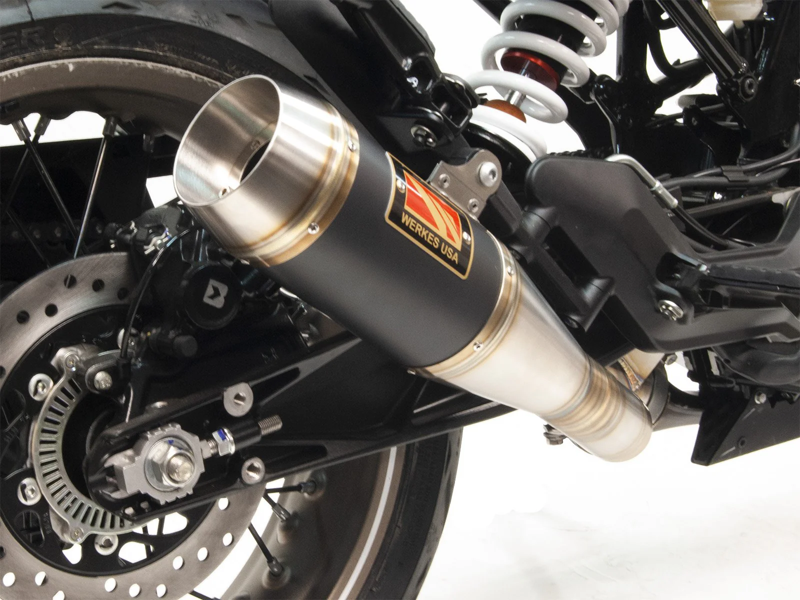 2020-2023 Husqvarna Svartpilen 401 Slip on Exhaust - Image 4