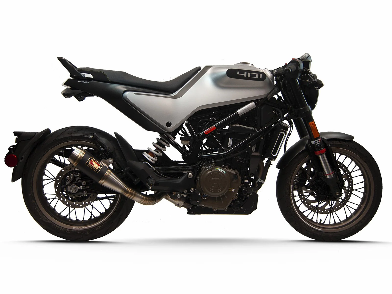2020-2023 Husqvarna Vitpilen 401 Slip On Exhaust - Image 2