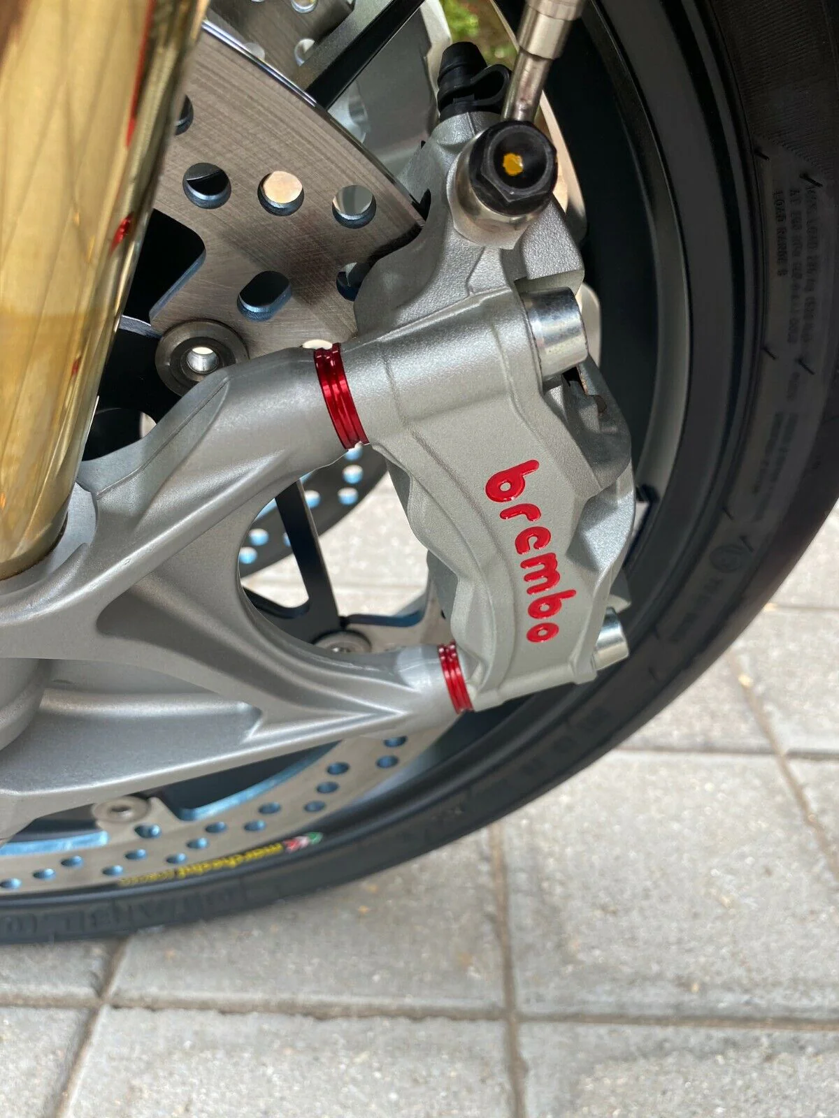 2020-2024 Ducati Panigale V2 Aluminium Caliper Spacers by TWM - Image 5