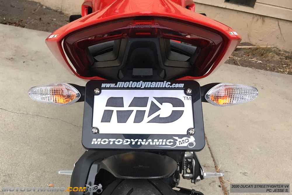 2020-2024 Ducati Streetfighter V4 Fender Eliminator / Tail Tidy by Motodynamic - Image 4