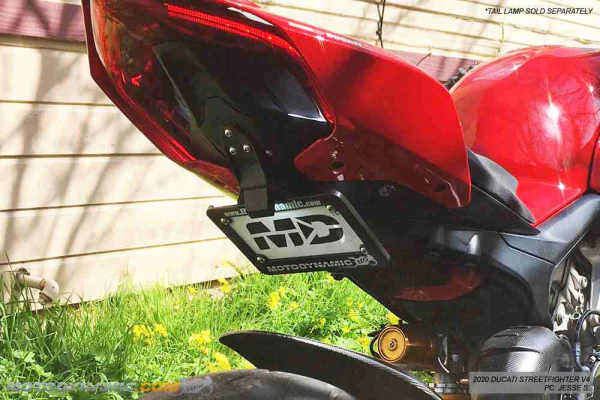 2020-2024 Ducati Streetfighter V4 Fender Eliminator / Tail Tidy (Low Profile) - Image 2