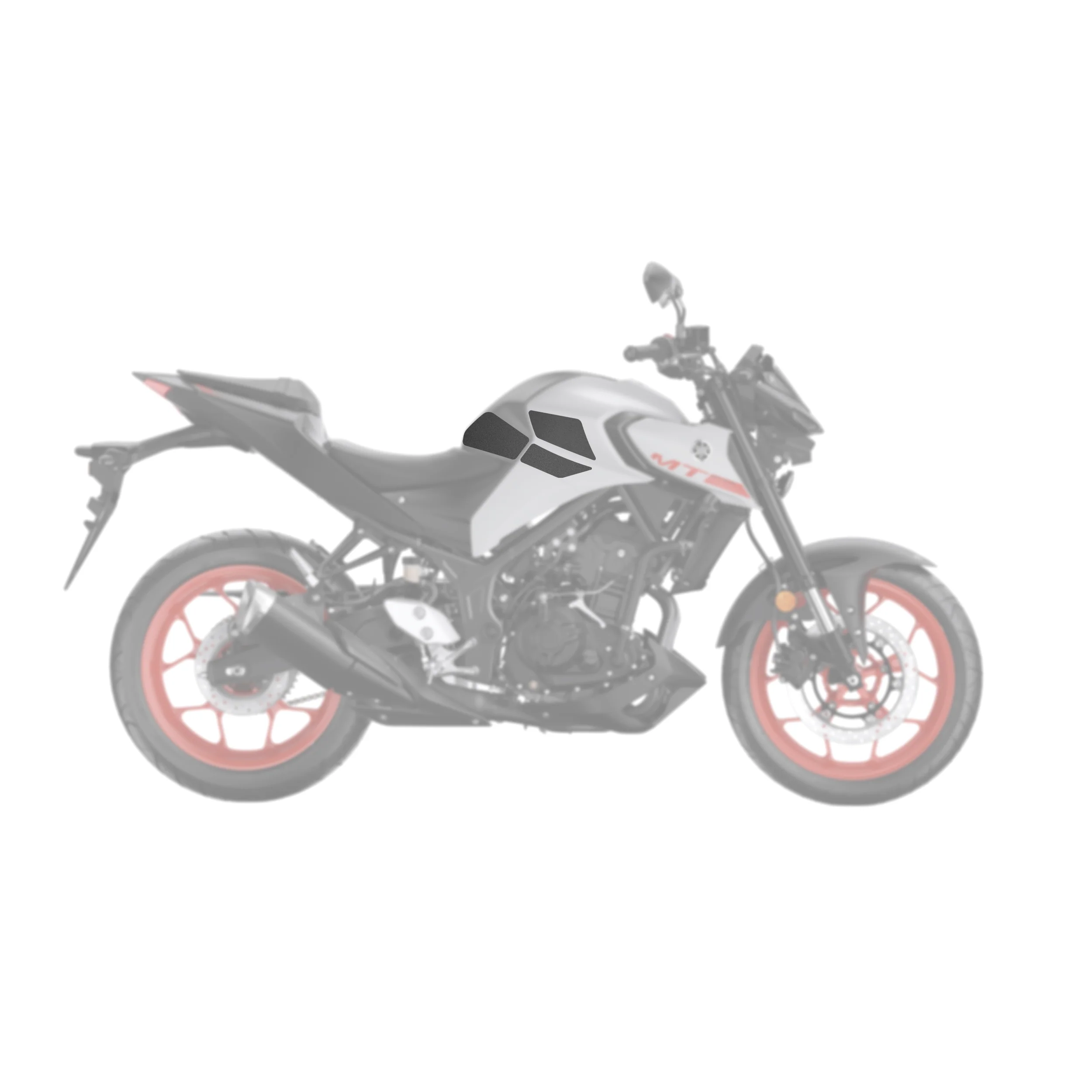 2020-2024 Yamaha MT-03 Tank Pads - Image 2