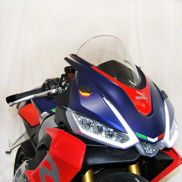 2020-2024 Aprilia RS660 Mirror Block Off LED Turn Signals by New Rage Cycles - Image 3