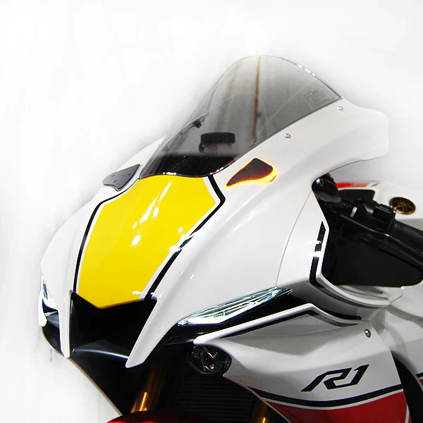 2020-2026 Yamaha YZF-R1 Mirror Block Off LED Turn Signals