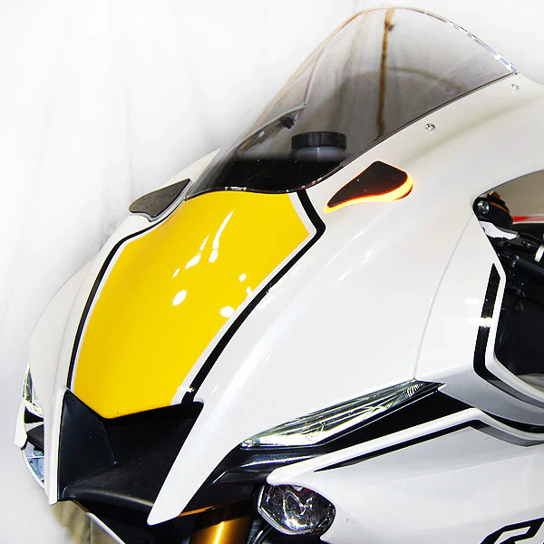 2020-2026 Yamaha YZF-R1 Mirror Block Off LED Turn Signals - Image 3