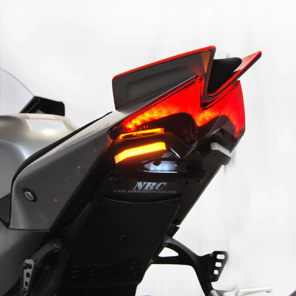 2021-2024 Aprilia Tuono Fender Eliminator Kit / Tail Tidy with LED Turn Signals - Image 4