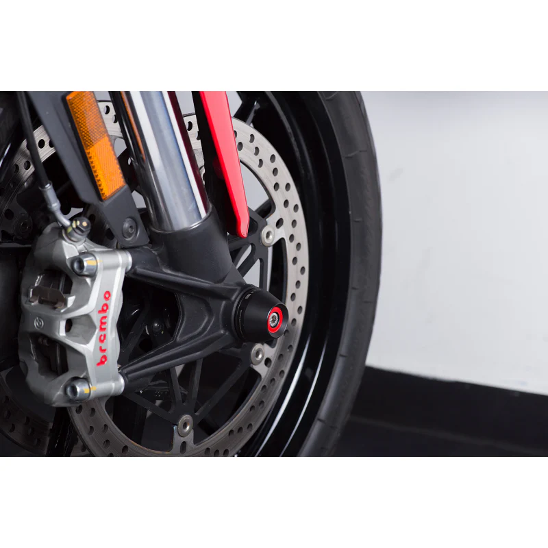 2021-2023 Ducati Multistrada V4 Fork Axle Sliders by Womet-Tech - Image 2