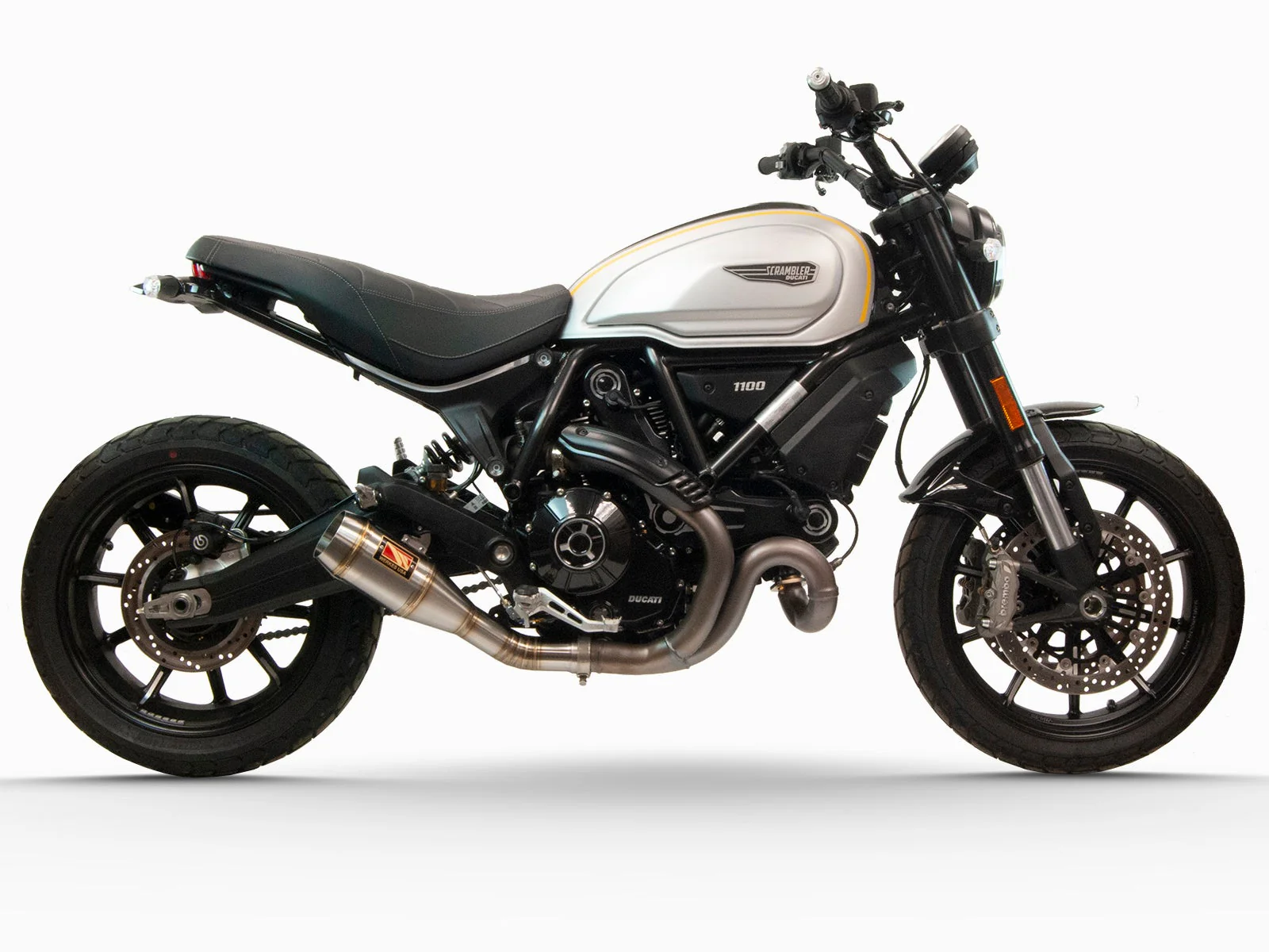 2021-2023 Ducati Scrambler 1100 Slip-On Exhaust by Competition Werkes - Image 3