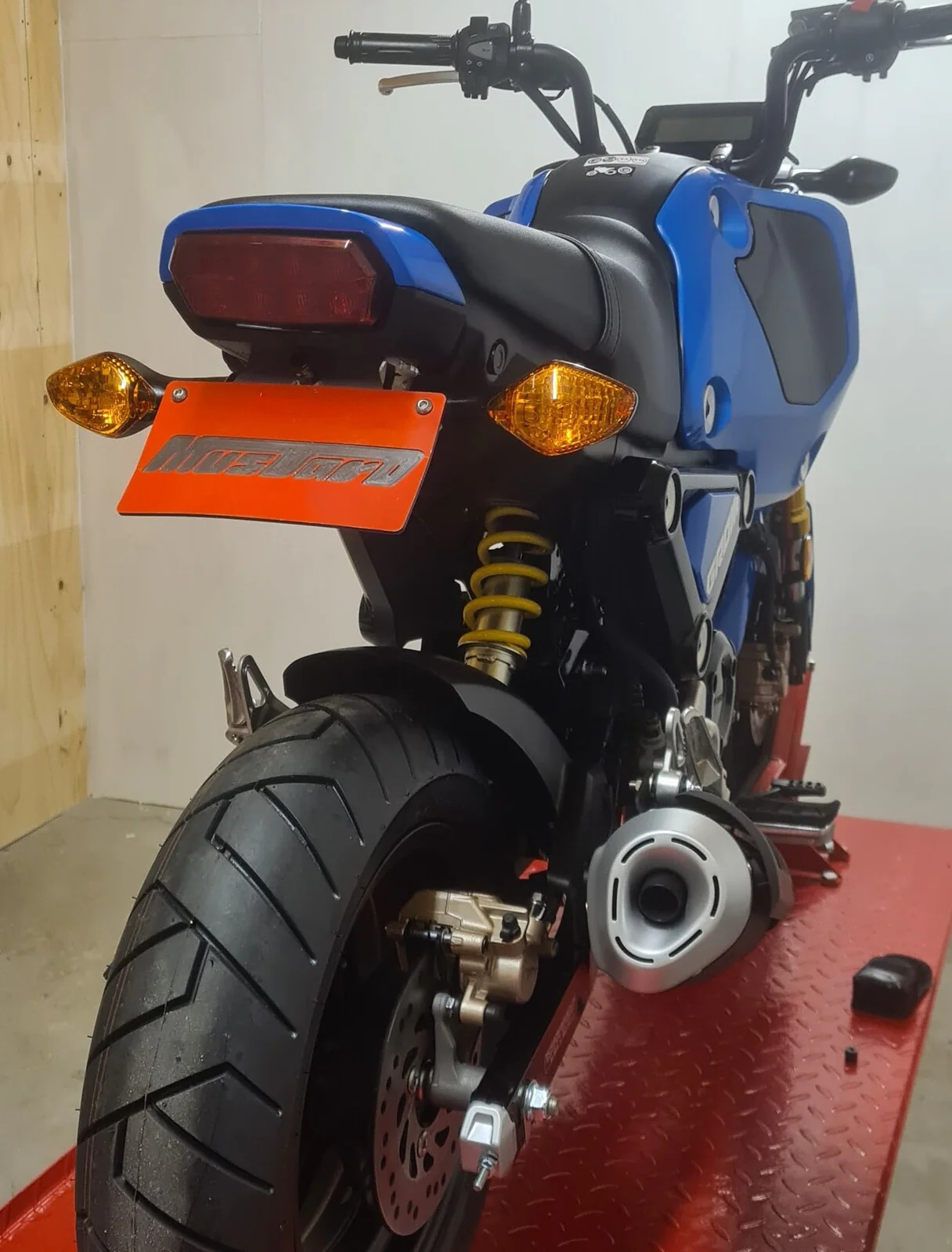 2021-2023 Honda Grom Fender Eliminator / Tail Tidy by Mustard - Image 5