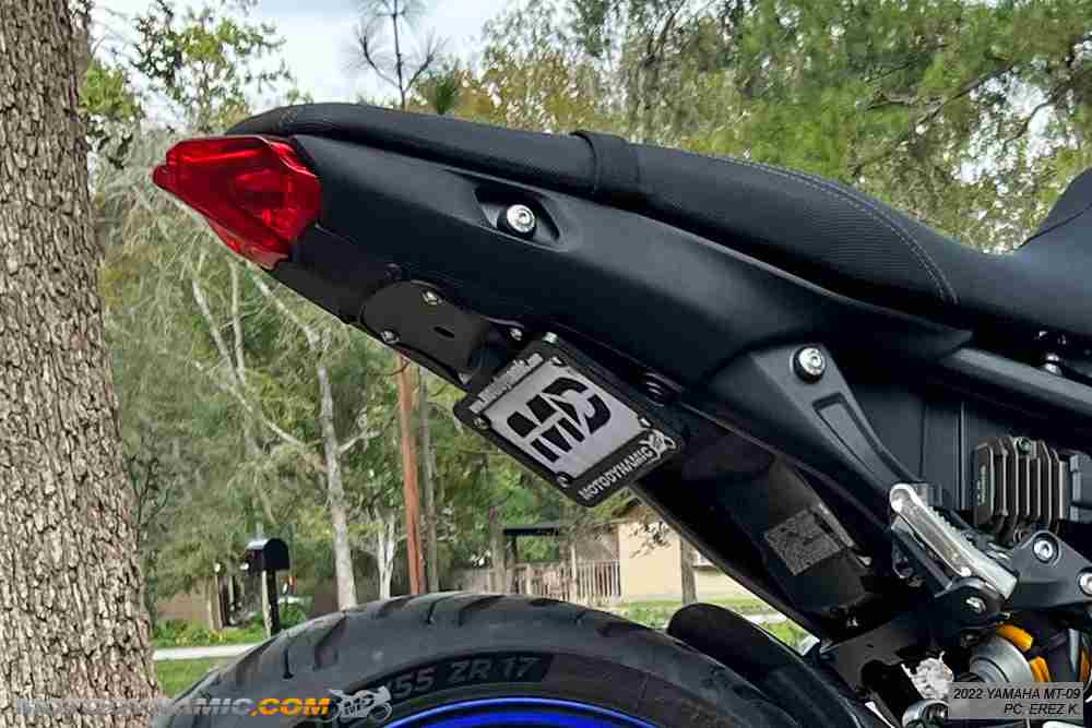 2021-2023 Yamaha MT09 Fender Eliminator Kit / Tail Tidy Kit (Low Profile) - Image 2