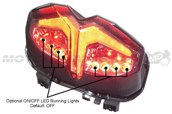 2021-2023 Yamaha MT09 Integrated Sequential LED Tail Light - Image 6
