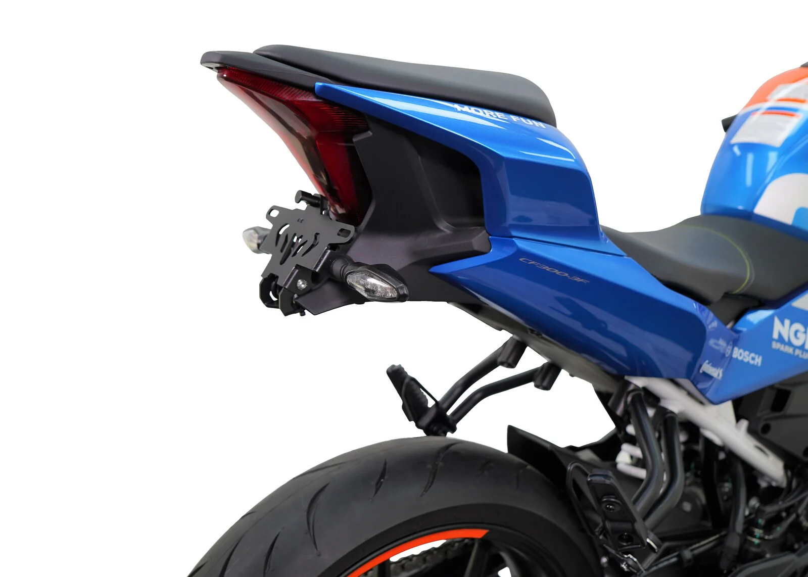 2021-2024 CF Moto 300SS Tail Tidy / Fender Eliminator Kit - Image 4