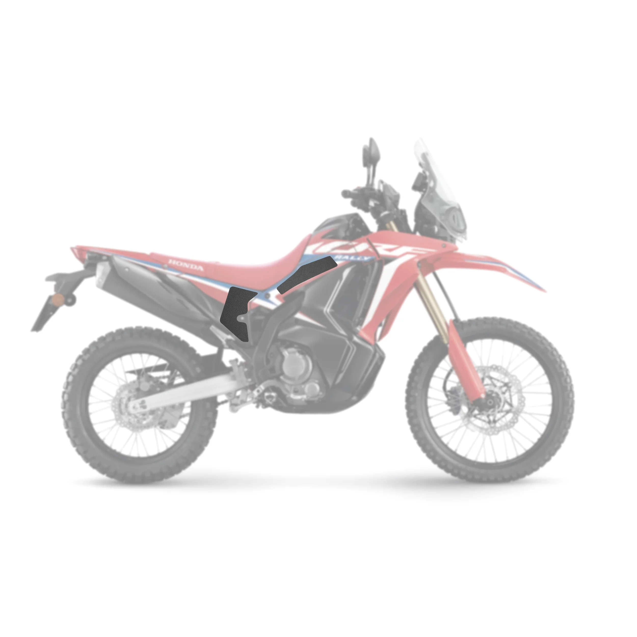 2021-2024 Honda CRF300L Rally Tank Pads - Image 2