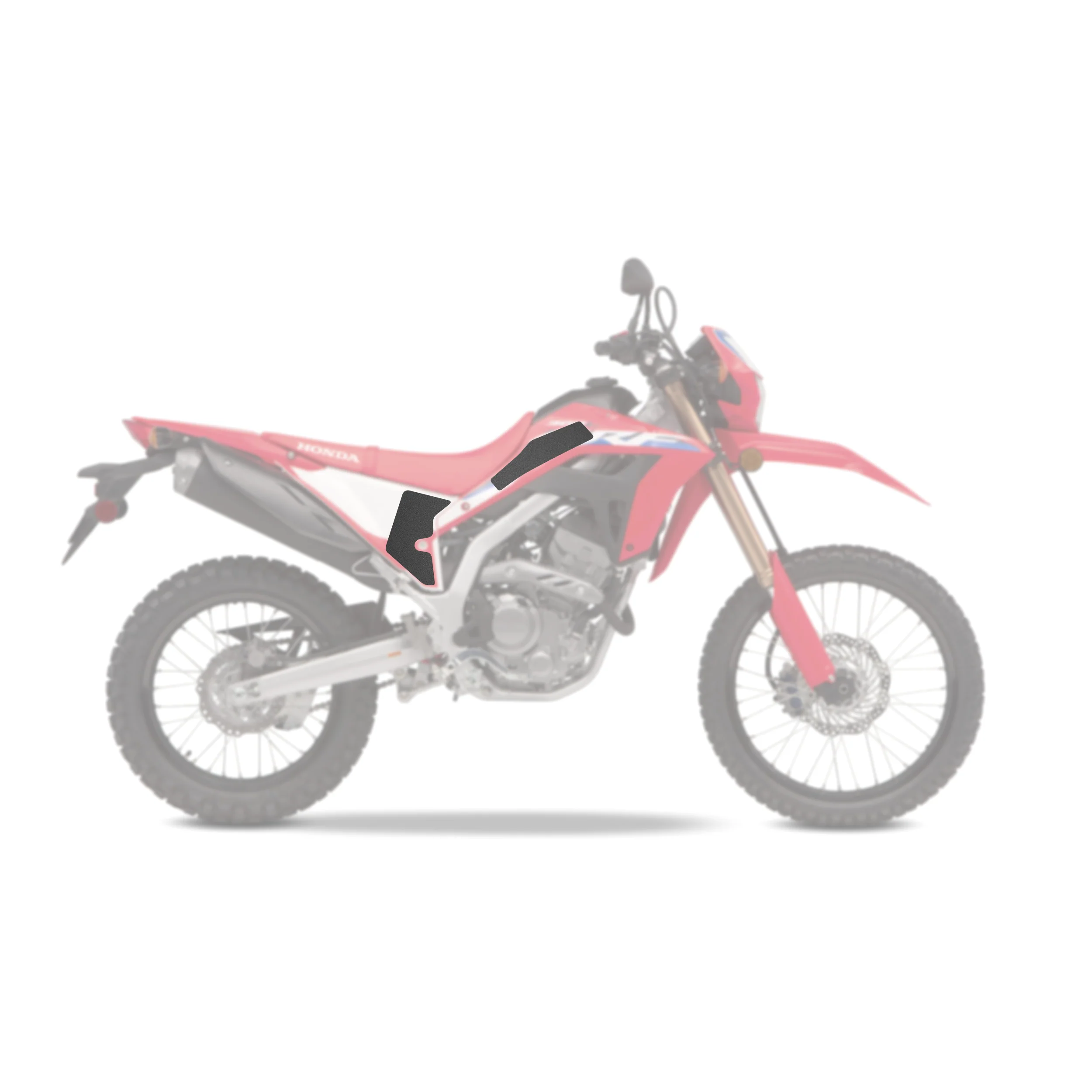 2021-2024 Honda CRF300L Tank Pads - Image 2