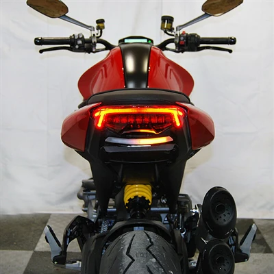 2021-2026 Ducati Monster 937 Fender Eliminator / Tail Tidy with Turn Signals - Image 6