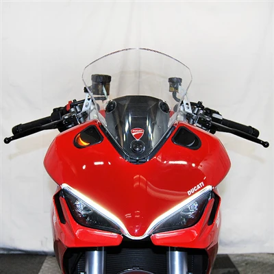 2021-2025 Ducati Supersport 950 Mirror Block Off LED Turn Signals - Image 3