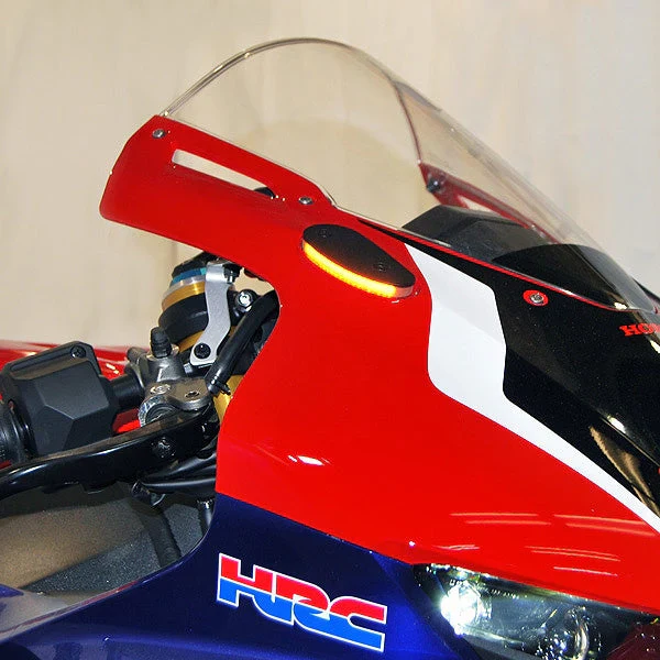 2021-2026 Honda CBR1000RR-R Mirror Block Off LED Turn Signals