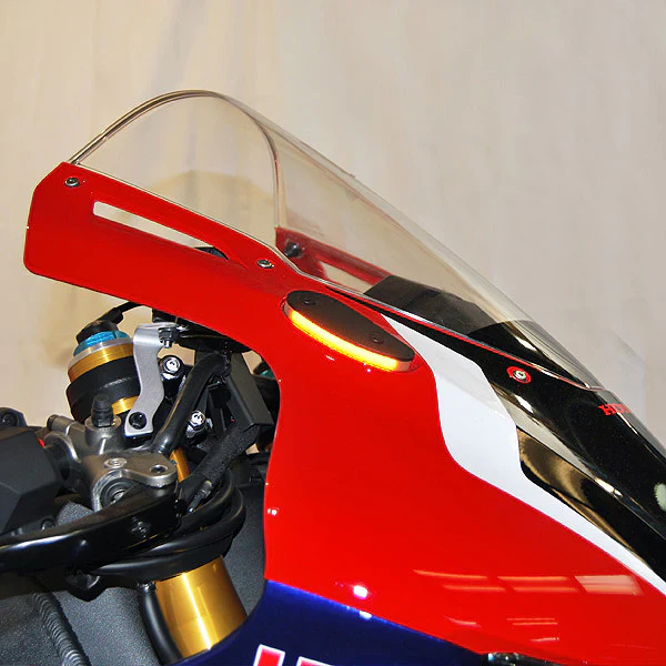 2021-2026 Honda CBR1000RR-R Mirror Block Off LED Turn Signals - Image 2