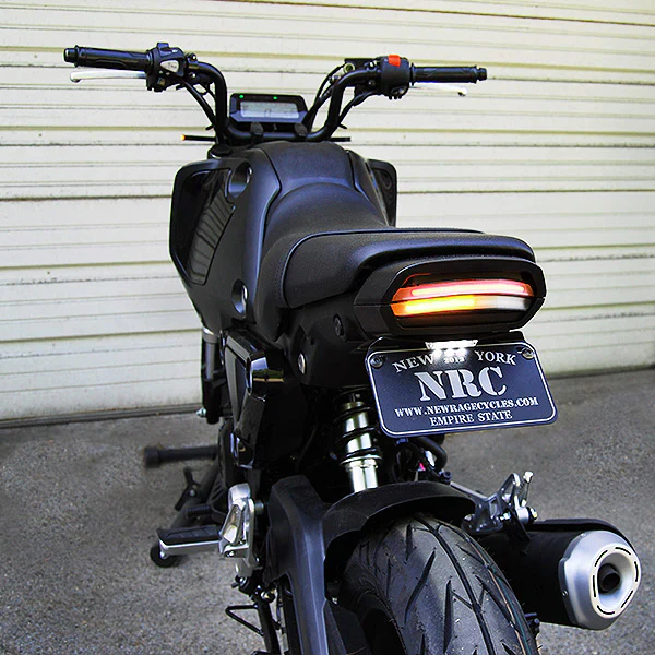 2021-2026 Honda Grom Tail Tidy with LED Tail Light and Turn Signals - Image 3