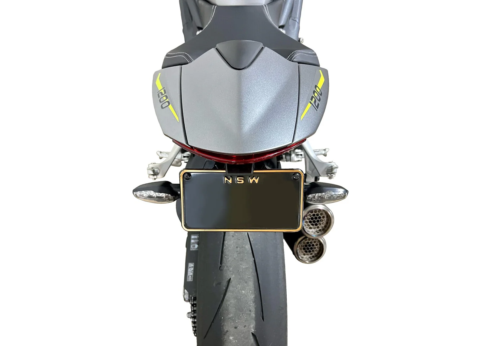 2021-2026 Triumph Speed Triple 1200RR Fender Eliminator / Tail Tidy by Mustard - Image 3