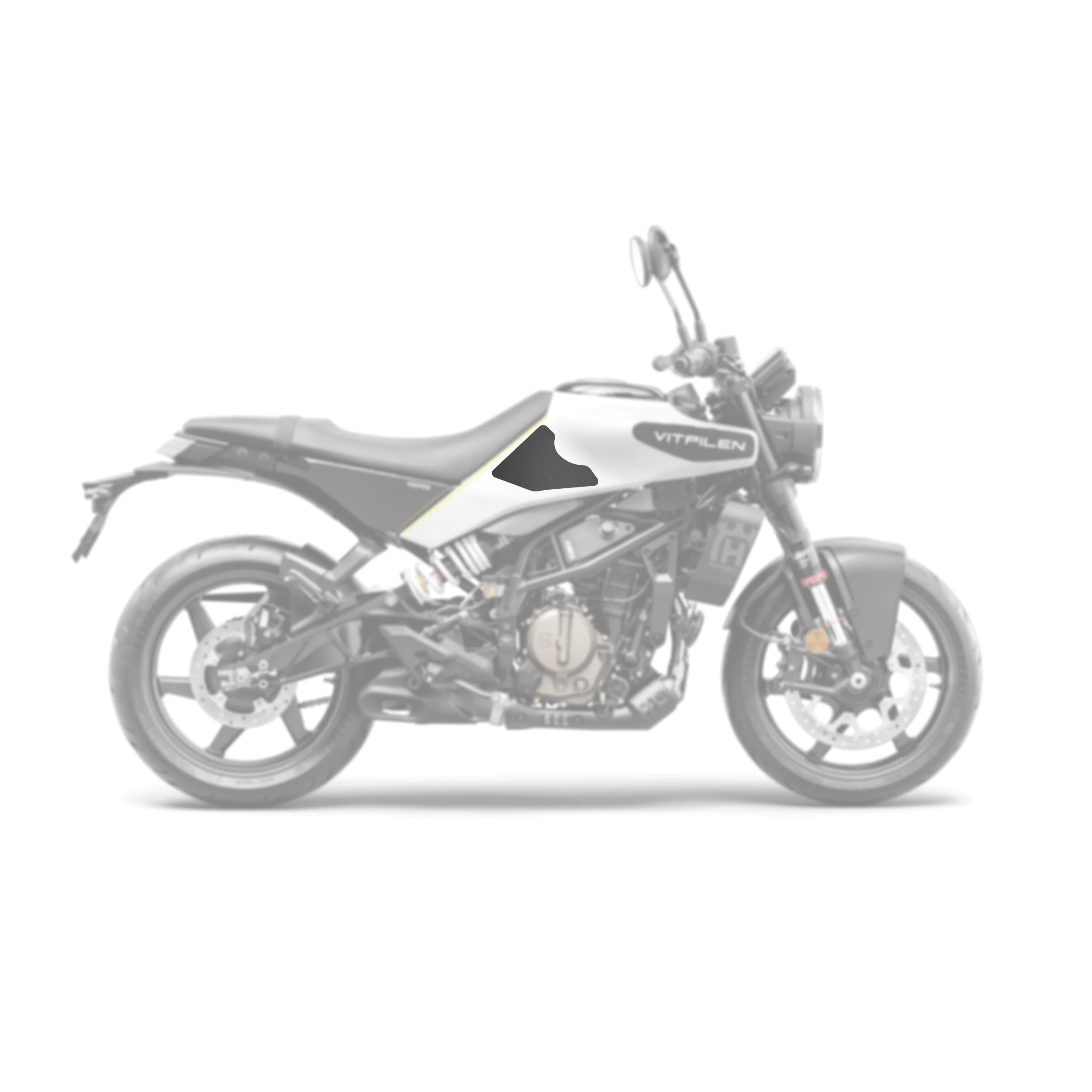 2021 Husqvarna Vitpilen 125 Tank Pads - Image 2