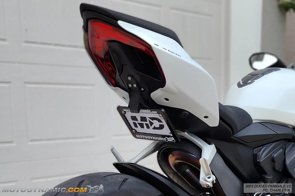 2018-2024 Ducati Panigale V4 Fender Eliminator / Tail Tidy (Low Profile) - Image 2