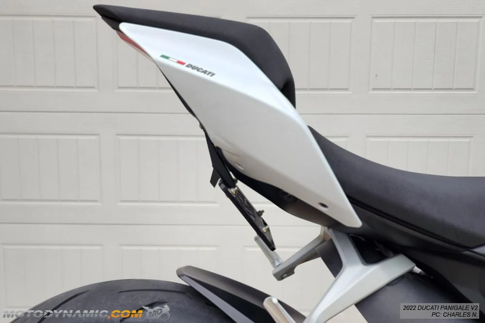 2018-2024 Ducati Panigale V4 Fender Eliminator / Tail Tidy (Low Profile) - Image 4