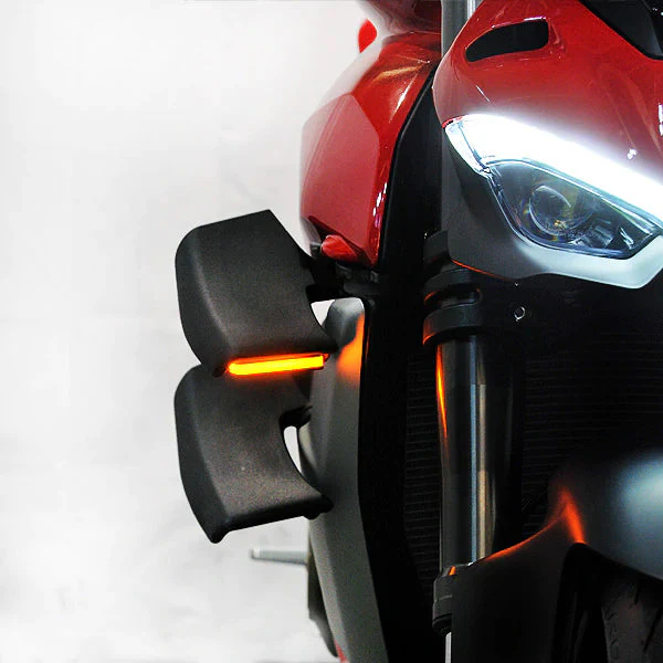 2022-2024 Ducati Streetfighter V2 Front LED Turn Signals by New Rage Cycles - Image 5